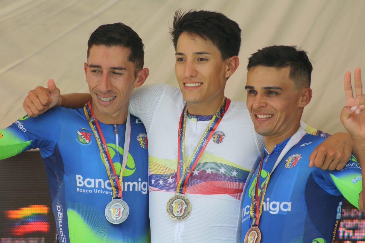 Francisco Peñuela firma el doblete en los Campeonatos de Venezuela