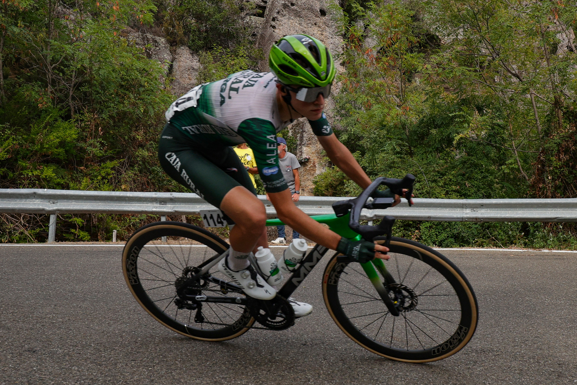 Jan Castellon (7º) luchó por el triunfo en el Giro della Toscana