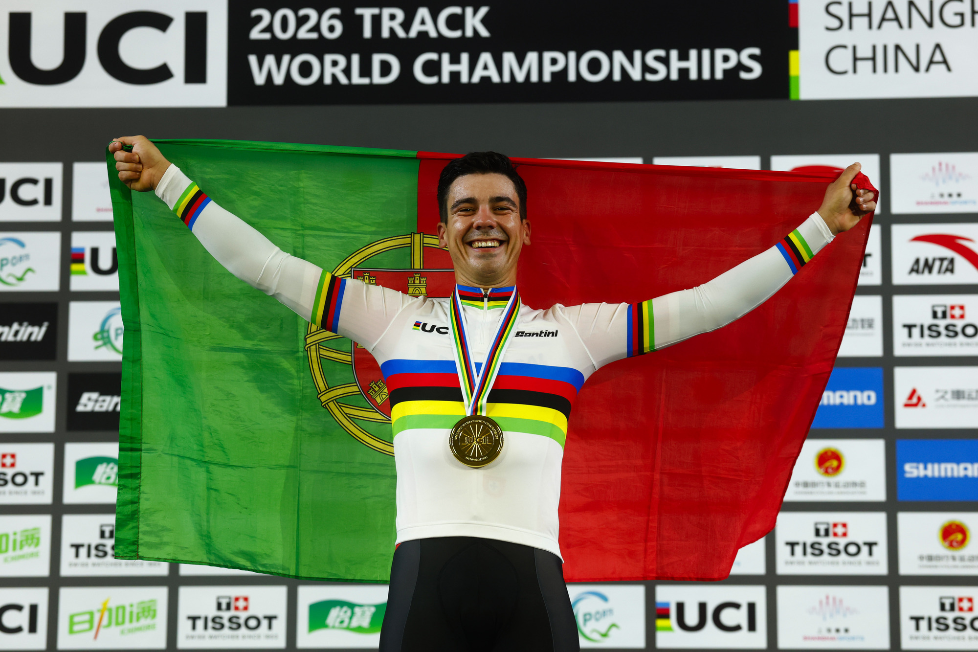 Iúri Leitão se proclama campeón del mundo de Ómnium en Shanghai